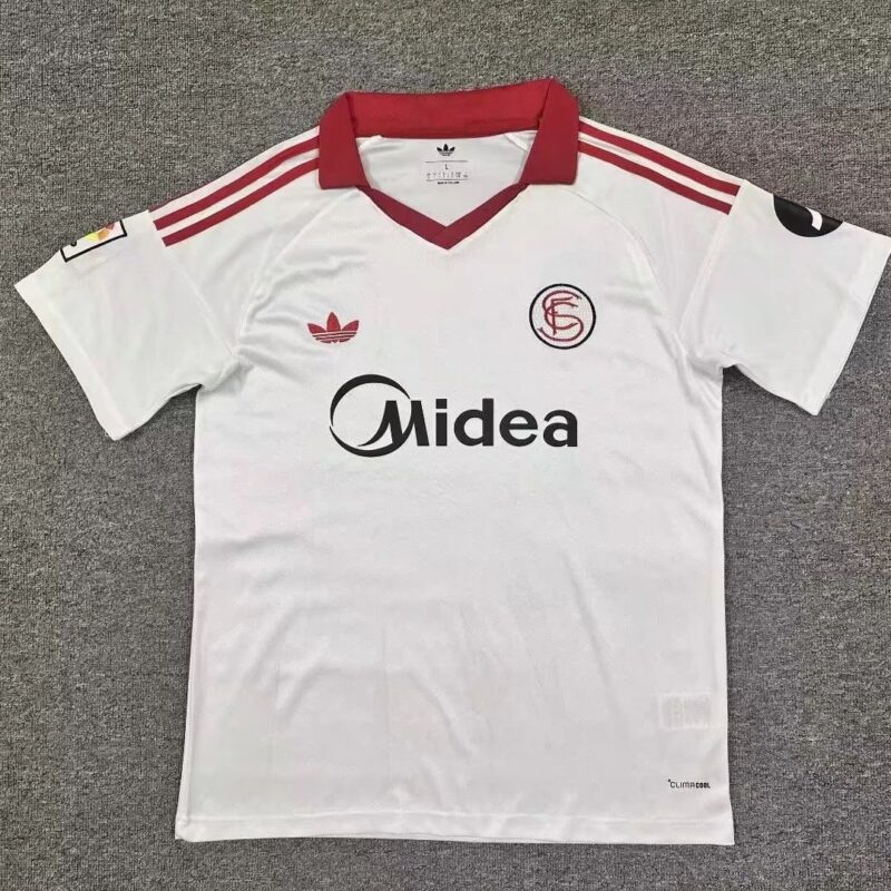 000b3970-ae0e-45a2-be59-35f1a8e478c1 2026/2027 retro Sevilla jersey - Image 1