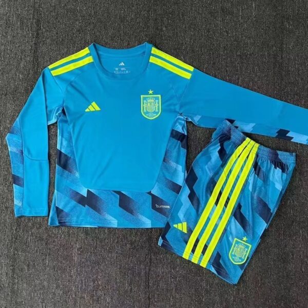 2026 Spain kids away kit jersey