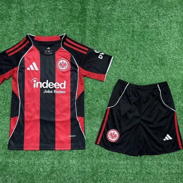 25-26 New Eintracht Frankfurt Home kids kit