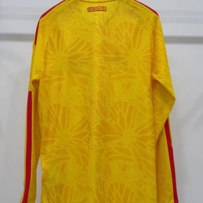 2026 World Cup Colombia home long sleeved jersey - Image 2