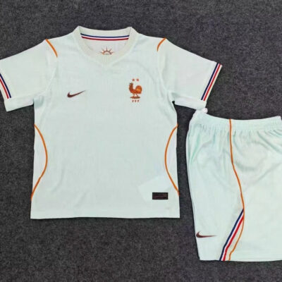 2026 France away kids kit jersey
