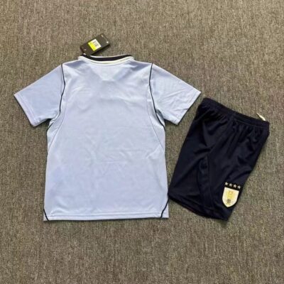 2026 World Cup Uruguay Home kids kit jersey - Image 2