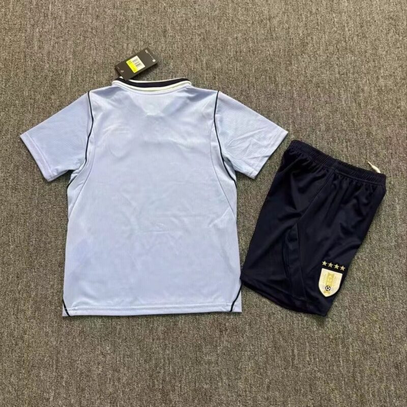 2026 World Cup Uruguay Home kids kit jersey - Image 2