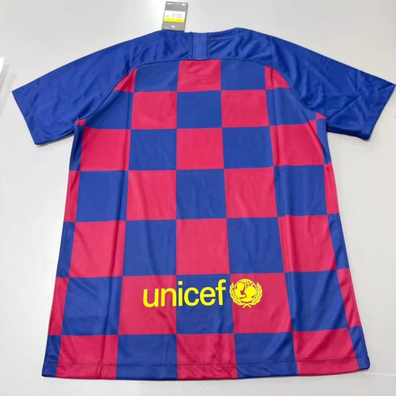 2019-2020 Barcelona home retro Messi jersey - Image 2