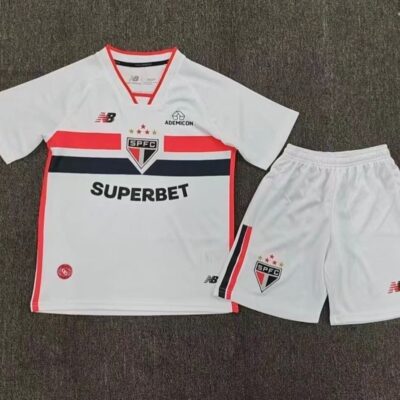 2026 Sao Paulo FC home jersey kids kit Jersey