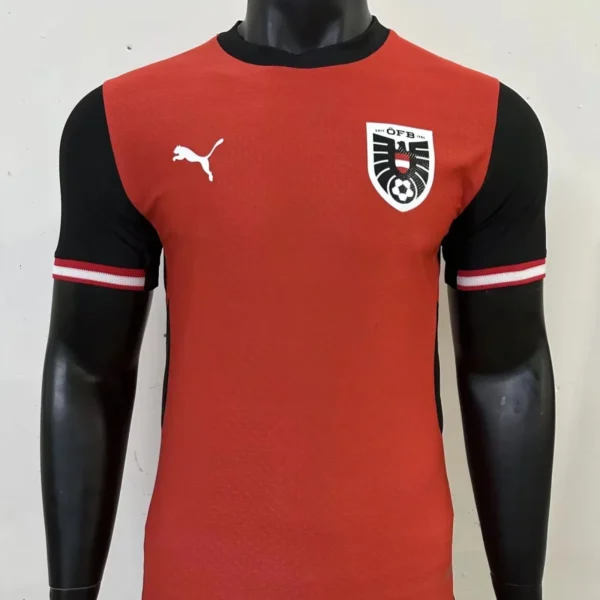 26-27 Austrian home national team player jerseys