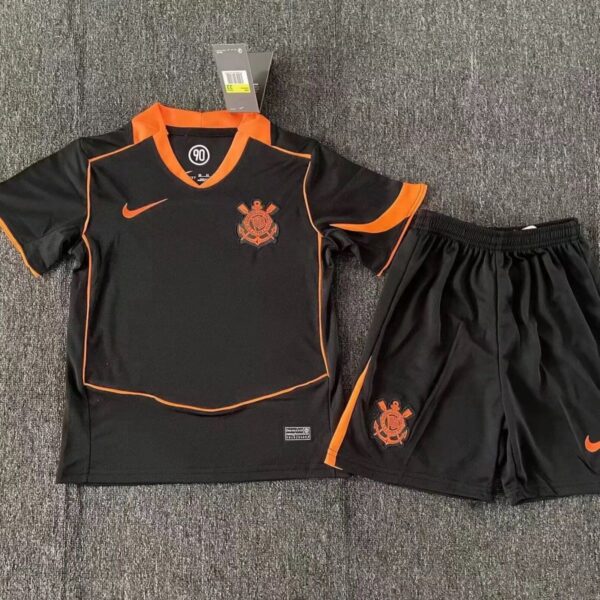 25-26 Corinthians away jersey kids set