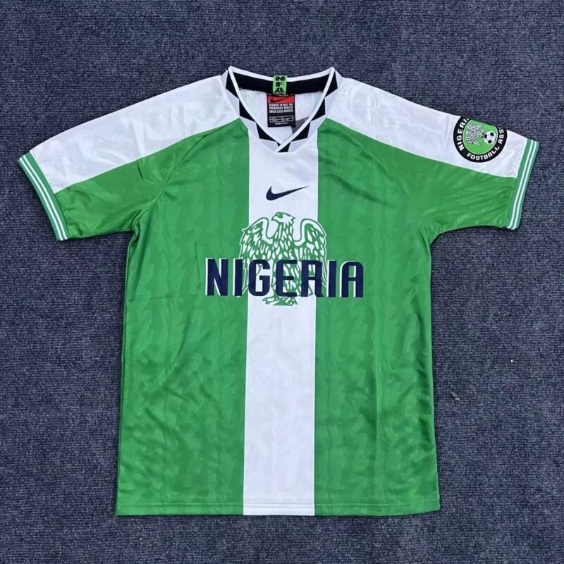 22aa6b48-49a3-4389-9abc-4afc3427bcc4 1996 Nigeria home retro jersey - Image 1