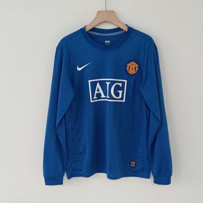07-08 Manchester United   Third away retro jersey