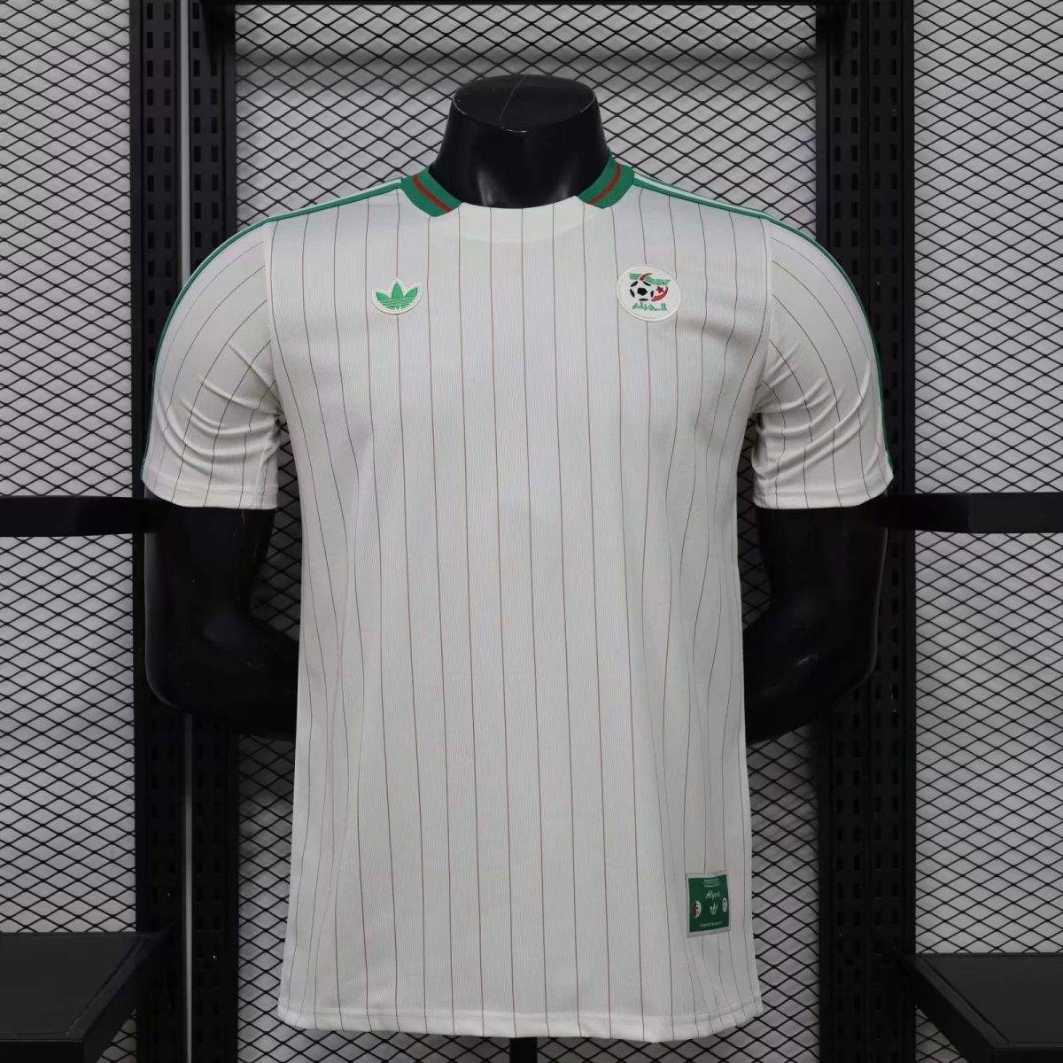 278d7721-ad82-4d40-a531-2d4226abbb70 26-27 Algeria jersey retro short sleeved jersey - Image 1