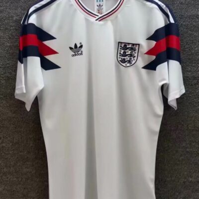 1990 England home retro jersey