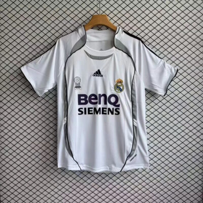 2006-07 Real Madrid  home retro David Beckham jersey