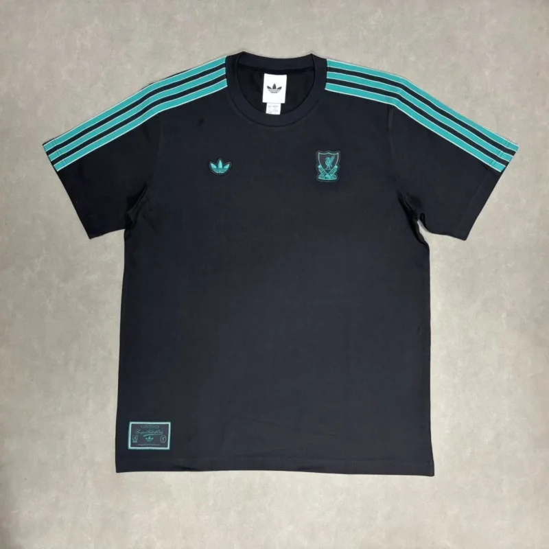 2025/2026 fans Liverpool  T-shirt black jersey - Image 1