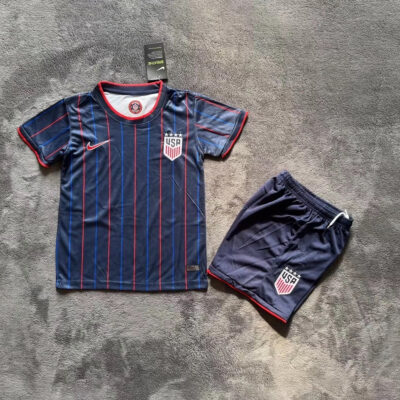 2025 USA away kids kit jersey