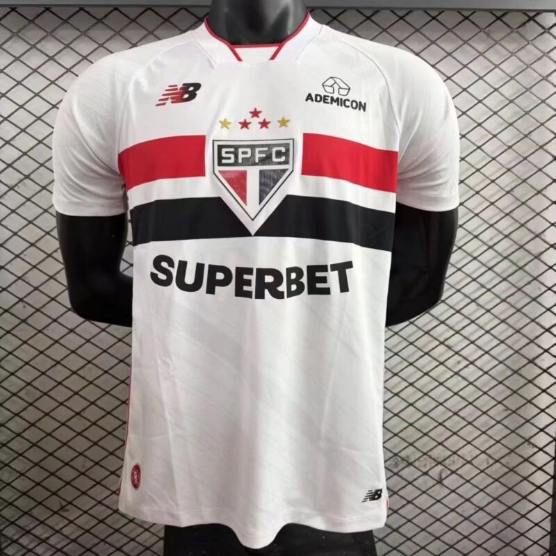 37d8535e-5b03-4f54-8797-866c4240ff54 2026/2027 Player Version Sao Paulo FC home jersey - Image 1