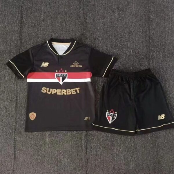 25-26 Sao Paulo FC Second away jersey kids kit