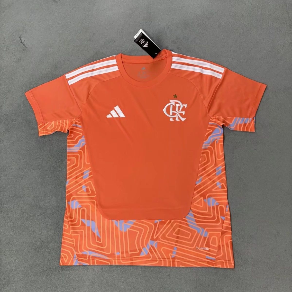 45e947b3-7fa4-4c2c-a84c-dc5dfaebb9b3 26-27 CR Flamengo Orange Shirt - Image 1