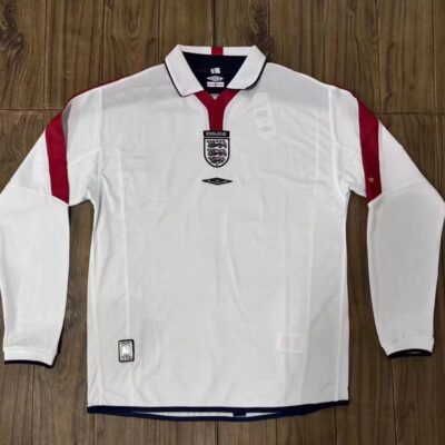 04-05 England home retro Beckham jersey