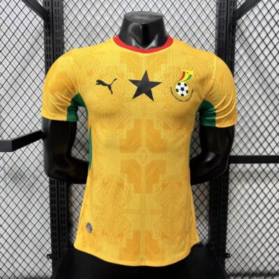 2026 players Ghana yellow away jersey