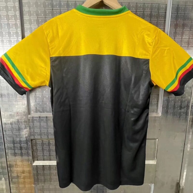 2026 Ghana Yellow Black Green Collar Edition jersey - Image 2