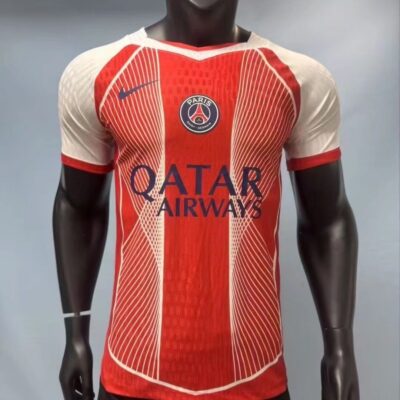 2025/2026 Player edition=PSG pre match jersey