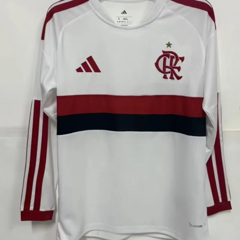 5ad490cb-14dc-4f9b-a353-ac88bf544cb4 2026/2027 long sleeved CR Flamengo Gate away jersey - Image 1