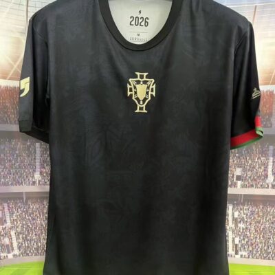 2026 World Cup Portugal black jersey