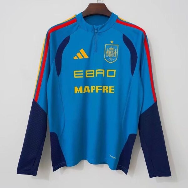 2026 Spain training long sleeved jersey