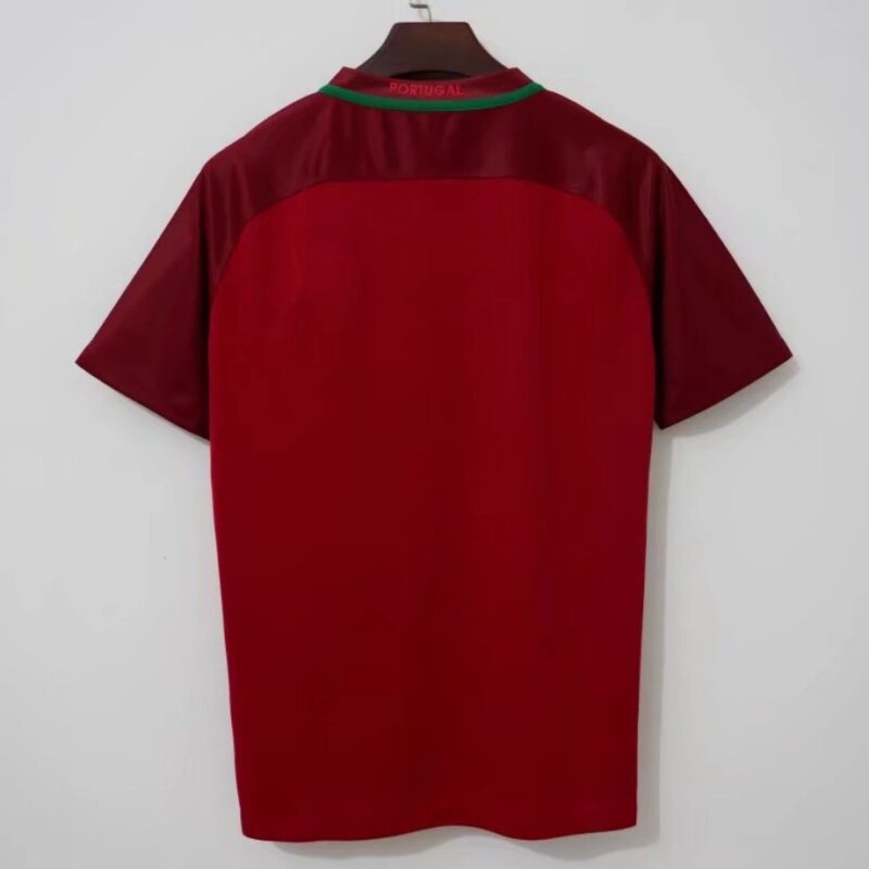 2016 Portugal home retro jersey - Image 2