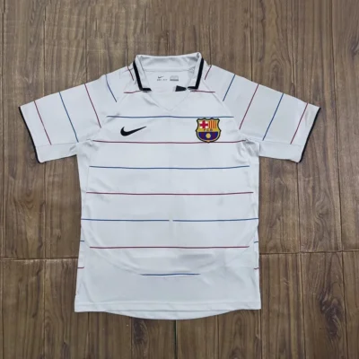 03-04 Barcelona away retro jersey