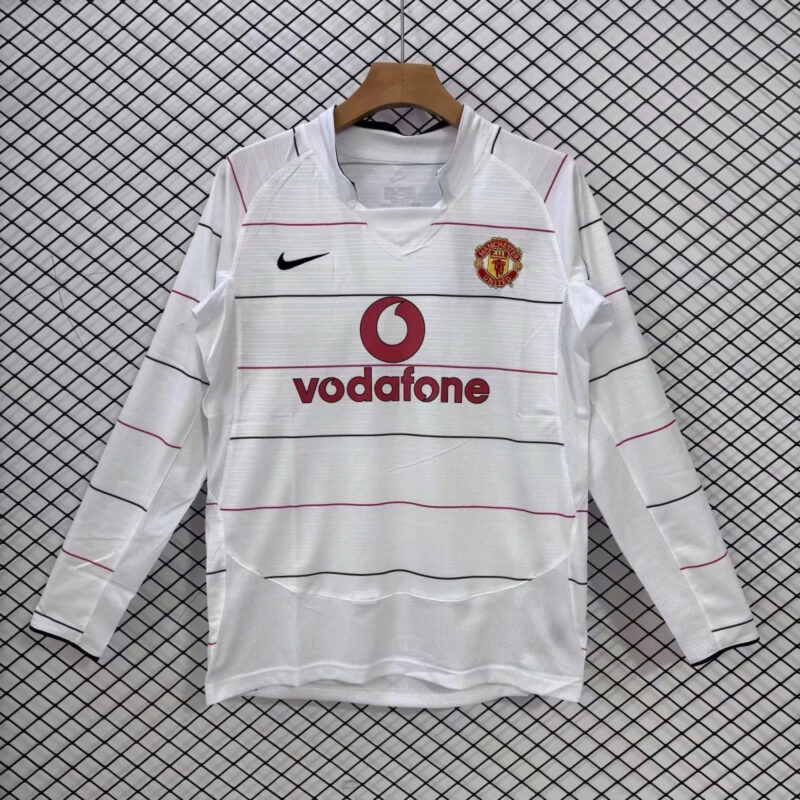 60b1ae1c-c05a-427b-9ccf-778ef766cffe 03-05 Manchester United away retro jersey - Image 1