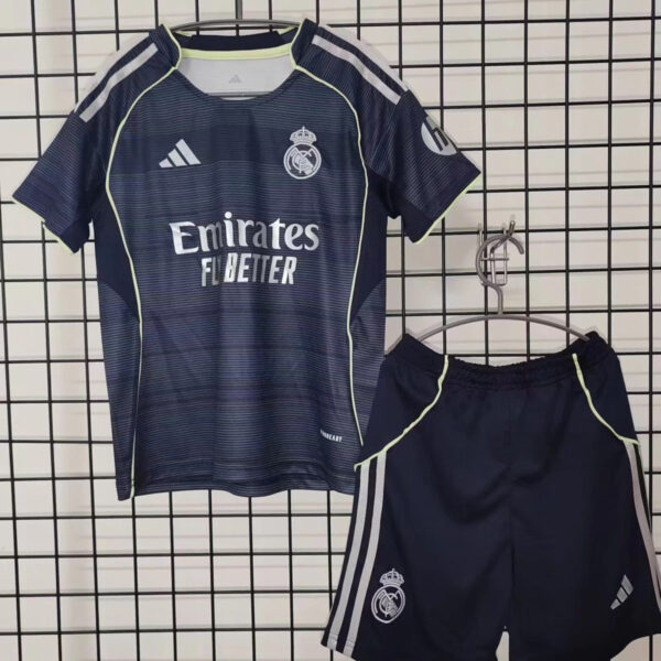 25-26 away Real Madrid kids kit