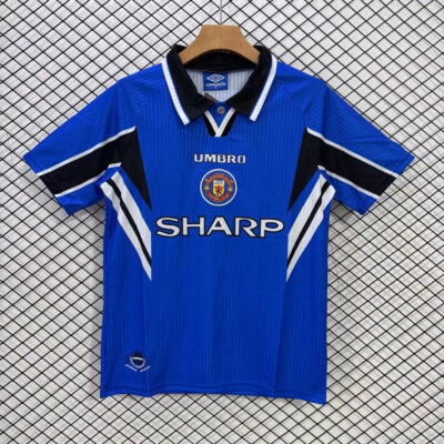 96-98 Manchester United away retro Beckham jersey