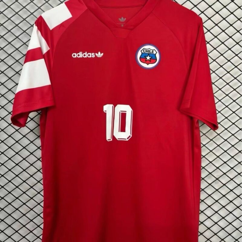 62e9b28c-f656-4867-a0be-d7016e971488 1994 Chile home retro jersey - Image 1