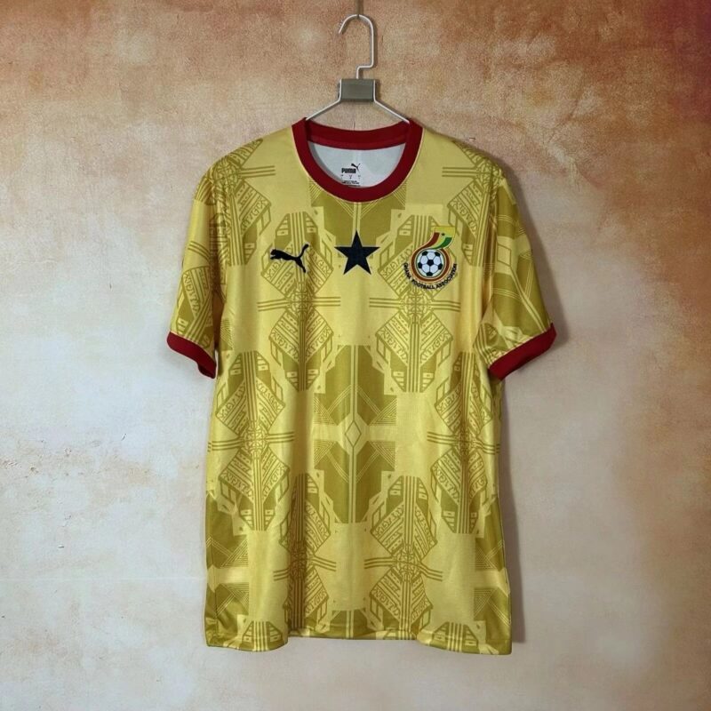 2026 Ghana away golden jersey - Image 1