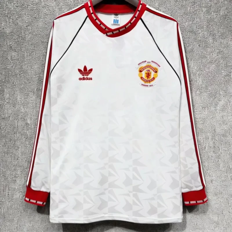 1991 retro Manchester United away jersey - Image 1