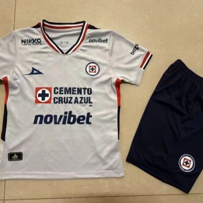 2025 Blue Cross away kids kit jersey