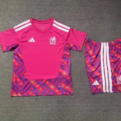 2026 Mexico goalkeeper jersey kids kit jersey