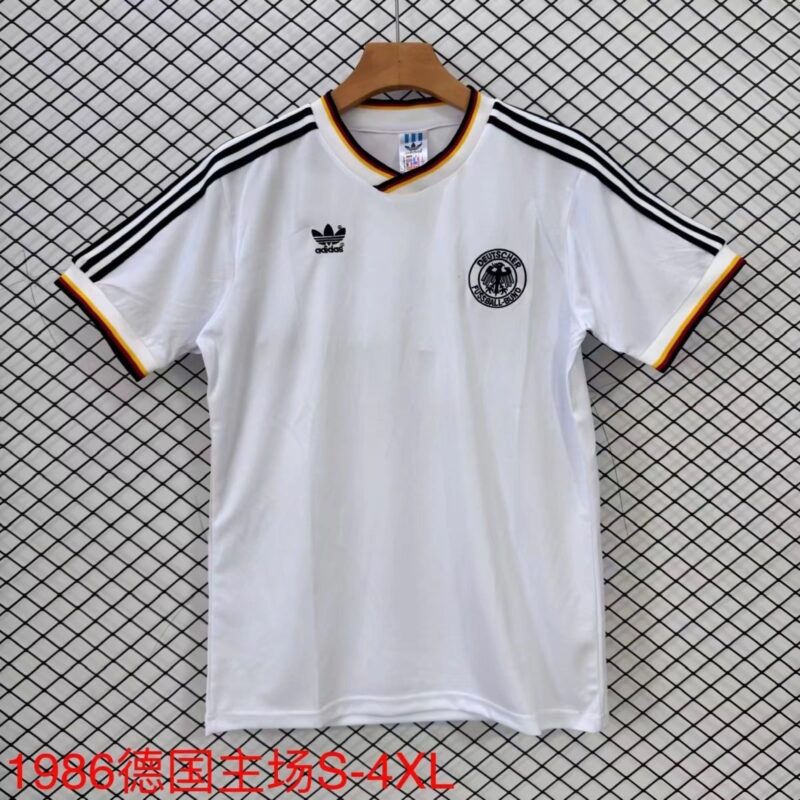 1986 Classic Germany Home Retro jersey - Image 1