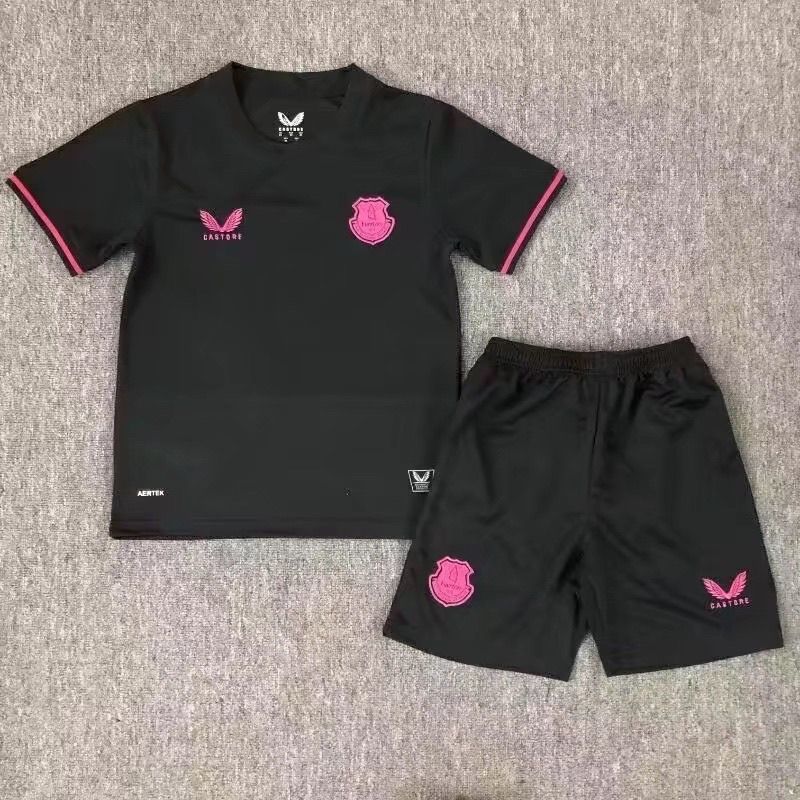7ce2dff9-6d4d-46c7-bb58-79c4a2cc3c23 2025 Everton Training Shirt kids kit jersey - Image 1