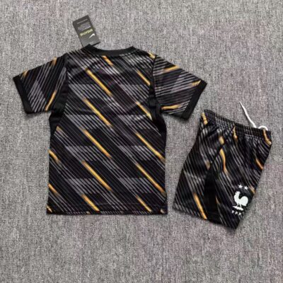 2026 France goalkeeper black kids kit jersey - Image 2