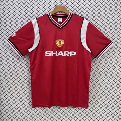 1985 Manchester United away retro Beckham jersey