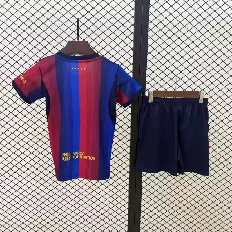 2026/2027 Barcelona home kids kit jersey - Image 2