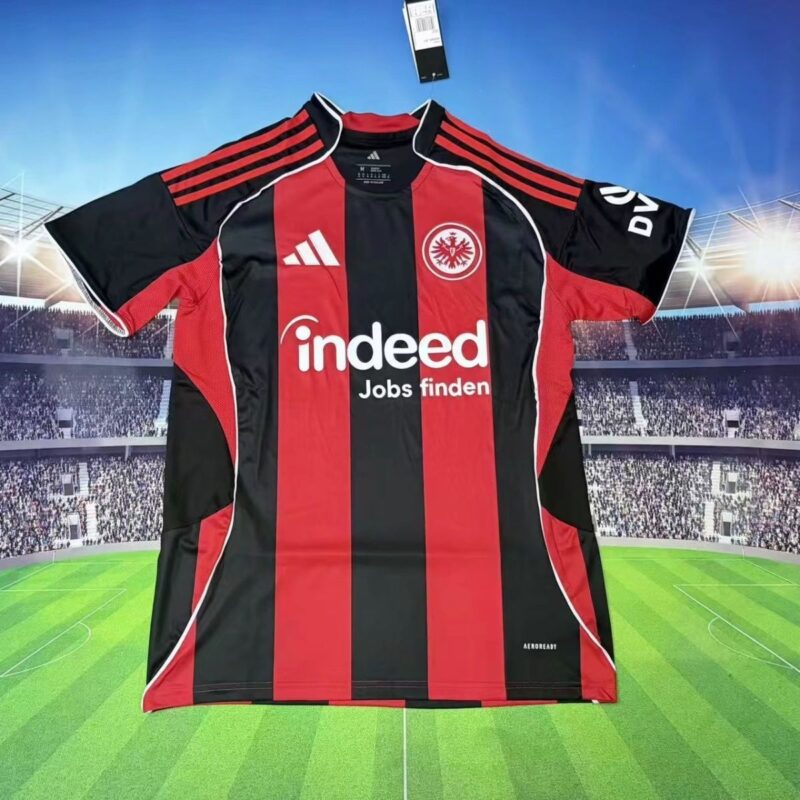 911e5bf7-9da5-4d25-a978-e256ba20a09f 2025/2026 new Frankfurt home jersey - Image 1