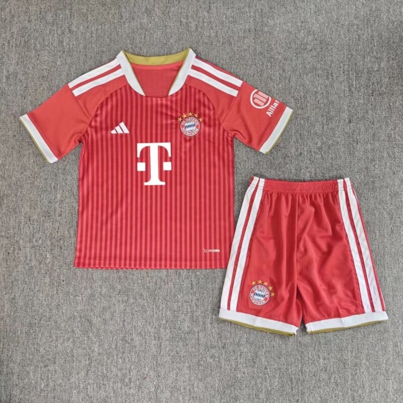 929e72ee-0ae5-488d-8f42-e24b5a32349f 2026/2027 Bayern Munchen home kids kit jersey - Image 1