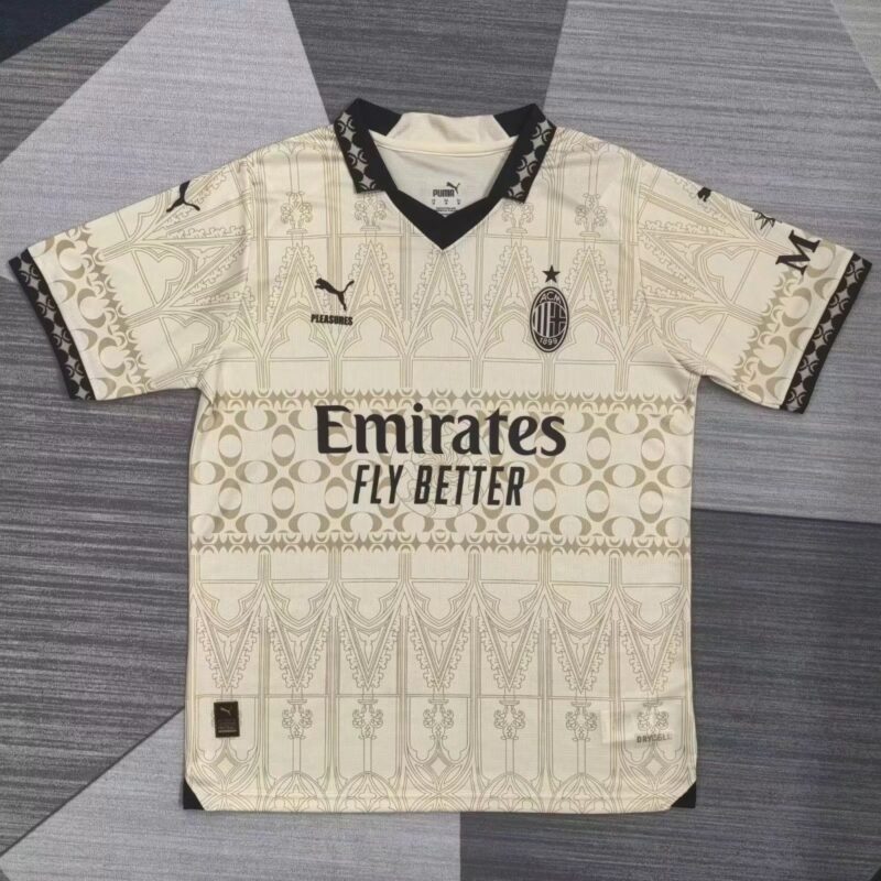 9c1ddd9d-b788-44ba-9b68-84b43fe012c2 23-24 AC Milan joint fan four jersey - Image 1