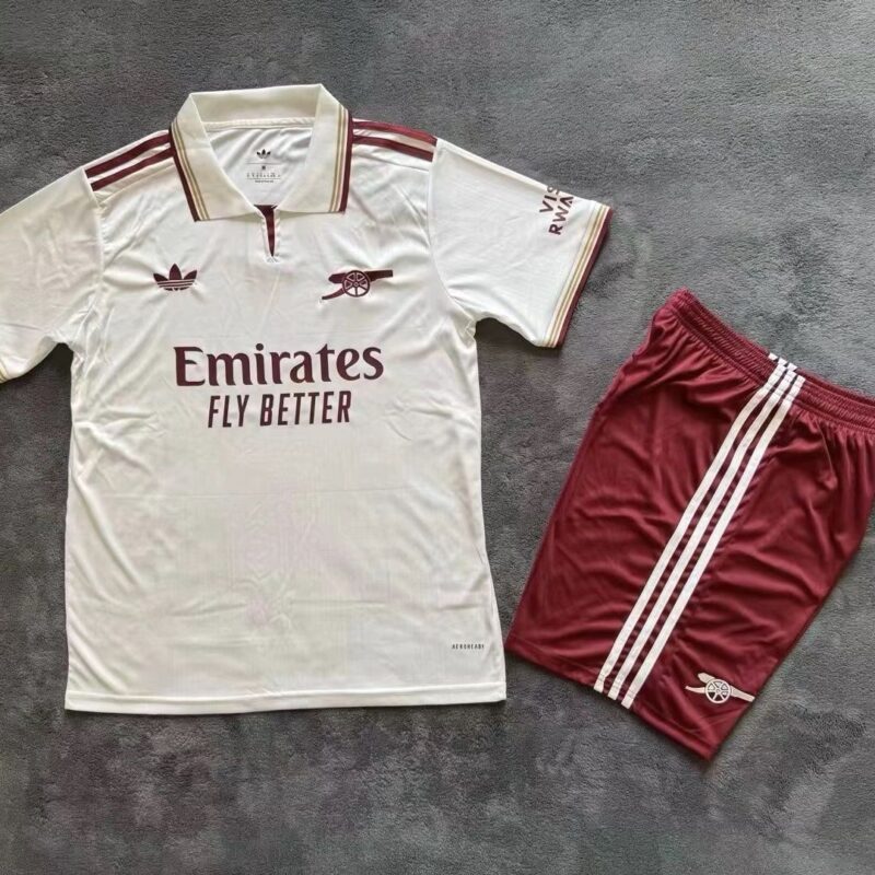 9e833180-8be0-423c-a4ff-b4ee34fbaddc 2025/2026 Arsenal Third away kids kit jersey - Image 1