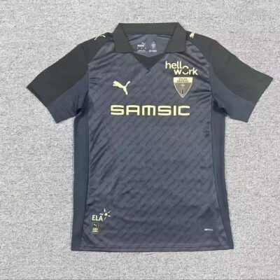 2026/2027 Stade Rennais Black Commemorative Edition  Jersey