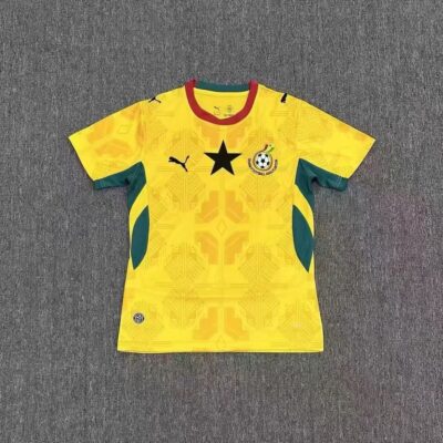 2026 Fans Ghana yellow away jersey