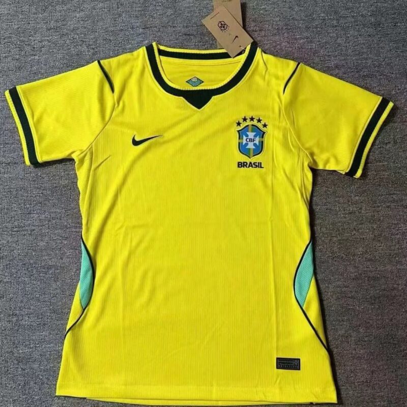 2026 Brazil home women jersey - Image 1